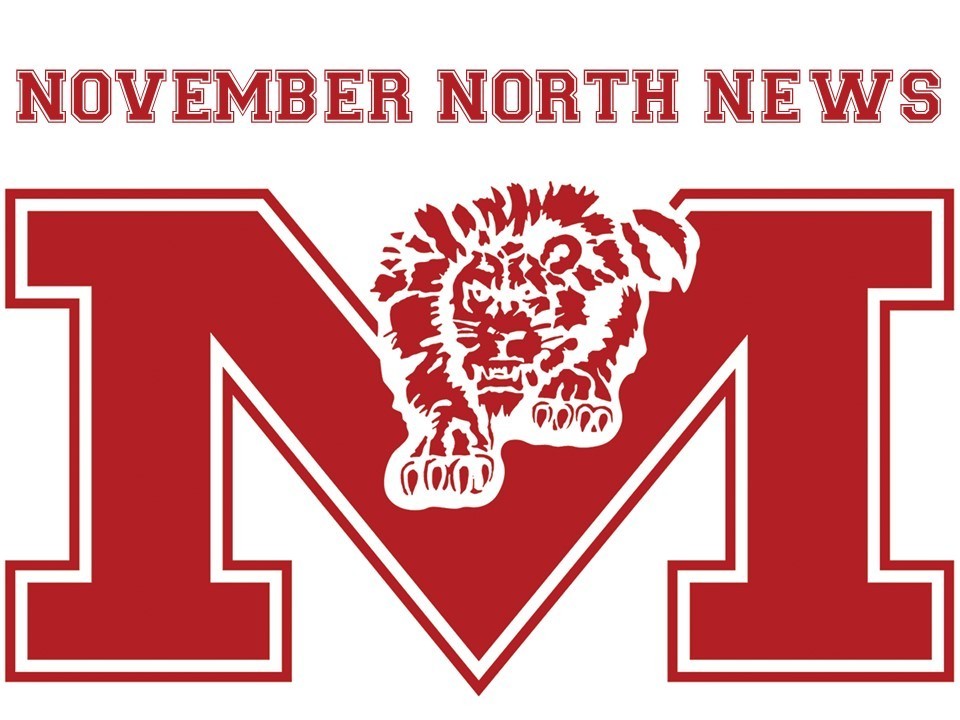 november north news lion with M